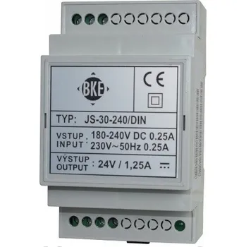 spínaný zdroj Zdroj JS-30-240/DIN 33-10-801-72240