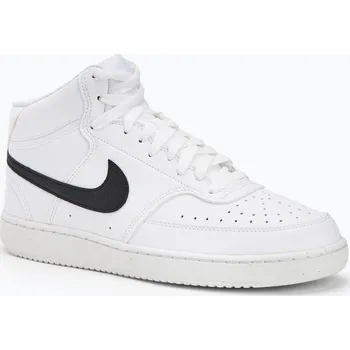 Pánské tenisky Pánské boty Nike Court Vision Mid Next Nature white/white/black