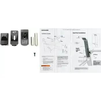 Sedlo na kolo Cannondale Knot System Aero Seat Binder SistemSix zámek sedlovky