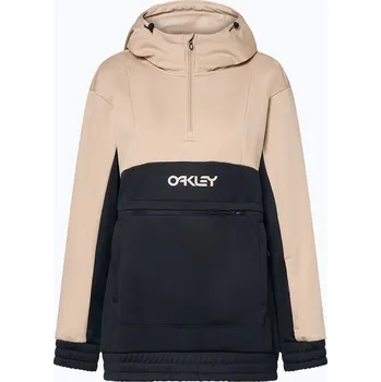 Dámská mikina Dámská softshellová mikina Oakley TNP Nose Grab Softshell Hoodie humus/blackout