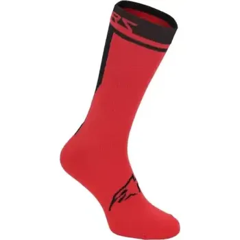Pánské ponožky Alpinestars Merino 24 ponožky Red/Black vel. M