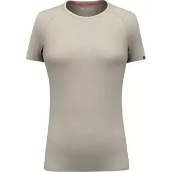 Dámské tričko Salewa Pure Eagle Sketch Merino dámské triko krátký rukáv Oatmeal melange vel. 42/36