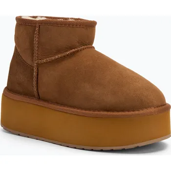 Dívčí sněhule Dámské sněhule EMU Australia Stinger Micro Flatform chestnut