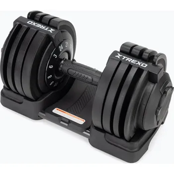 Nastavitelná činka XTREXO TXO-B4W002 24 kg black