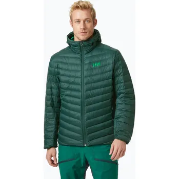 Helly Hansen pánská péřová bunda Verglas Hooded Down Insulator 495 zelená 63005