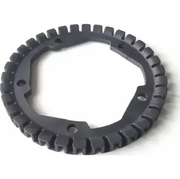 Převodník na kolo Trek PAX-CF40-02 kompozitová přední řemenice 34 zubů - 5 šroubů, rozteč 122 mm