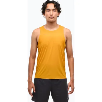 Pánské tílko Pánské běžecké tílko HOKA Airolite Run Tank varsity yellow