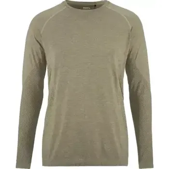 Pánské termoprádlo Craft Core Dry Active Comfort pánské triko dlouhý rukáv hnědá vel. M