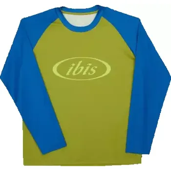 cyklistický dres Ibis Trail pánský dres dlouhý rukáv Green/Blue vel. M