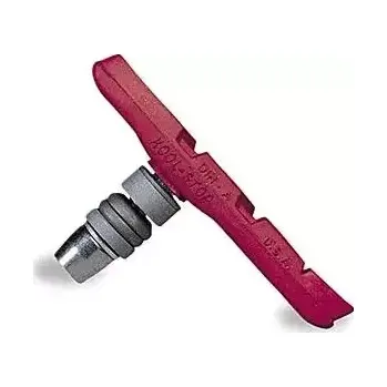 Brzda na kolo Kool Stop Thinline V Brake brzdové špalky červená