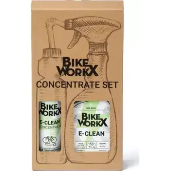 Olejnička BikeWorkx E-Clean Concentrate Set dávkovač 250ml/sprej 500ml