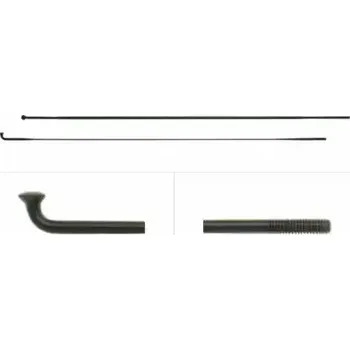 DT Swiss Aerolite 2,0/2,3/2,0 drát černý 248mm