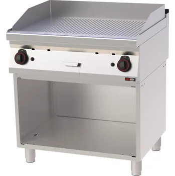 Kuchyňský gril RM GASTRO Grilovací deska rýhovaná FTR 70/80 G RedFox