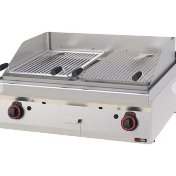 Kuchyňský gril RM GASTRO Lávový gril plynový GL 70/08 G RedFox