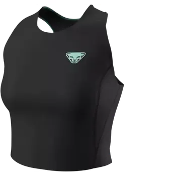 Dynafit Trail Crop Top dámské triko bez rukávů Black Out vel. S