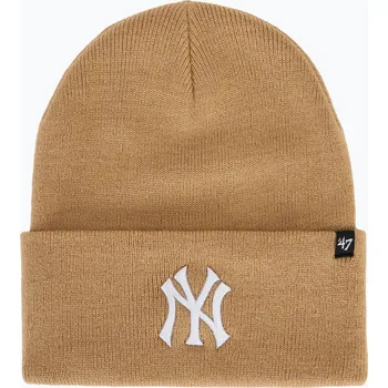 Čepice Zimní čepice 47 Brand MLB New York Yankees Haymaker khaki