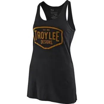 Troy Lee Designs Women Motor Oil Tank dámské tílko Heather Black vel. S