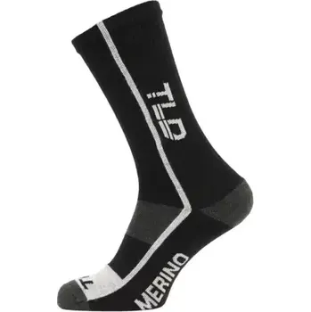 Pánské ponožky Troy Lee Designs Chill Merino Wool ponožky Mono Black vel. S/M