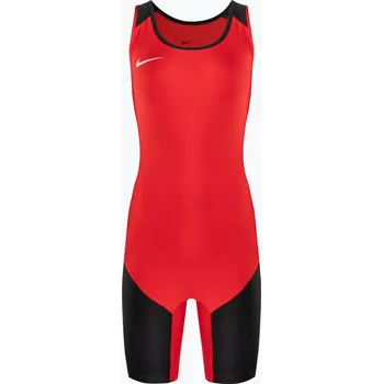 Dámský overall Dámská kombinéza Nike Weightlifting Singlet scarlet/black