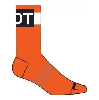 Pánské ponožky Dotout Signal ponožky Fluo Orange vel. L/XL