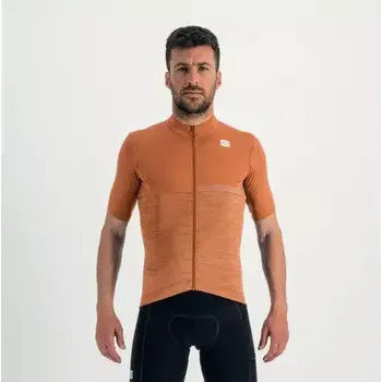 cyklistický dres Sportful Giara pánský dres krátký rukáv cayenna red vel. M