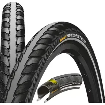 Plášť na kolo Continental Top Contact II Reflex E-50 28" trekingový plášť kevlar černá 28-622