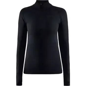 Craft CORE Dry Active Comfort Zip dámské triko dlouhý rukáv černá vel. L