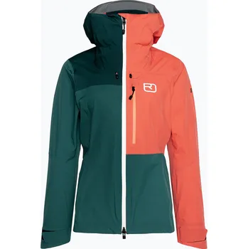 Dámská větrovka Dámská bunda do deště Ortovox 3L Ortler zelená 70616