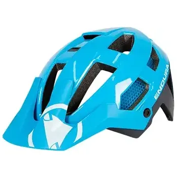 Cyklistická přilba Endura SingleTrack MIPS MTB přilba Electric Blue vel. S/M (51-56 cm)