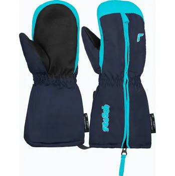 Chránič rukou Dětské lyžařské rukavice Reusch Tom Mitten dress blue/bachelor butt