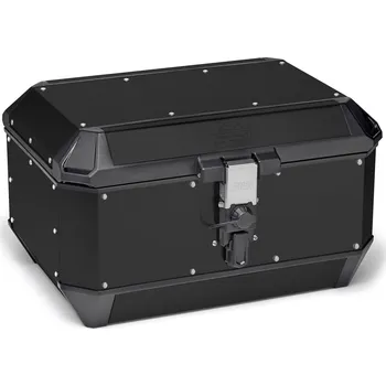 Zavazadlo na motocykl Givi Trekker ALASKA ALA56B horní hliníkový černý kufr 56 l.