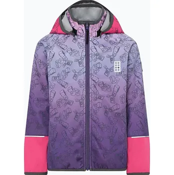Chlapecká bunda Dětská softshellová bunda LEGO Lwstorm 204 lilac rose