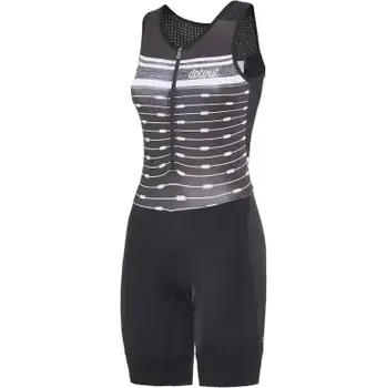 Cyklistické kalhoty Dotout Flash dámské body černá vel. S