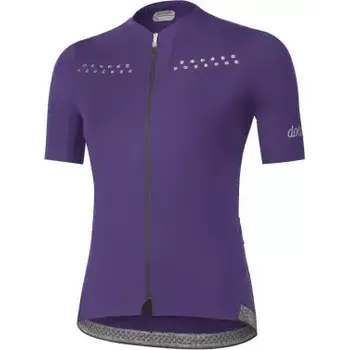 cyklistický dres Dotout Star dámský dres krátký rukáv fialová vel. S