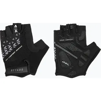 Chránič rukou Cyklistické rukavice ATTABO Vito gel shock proof black