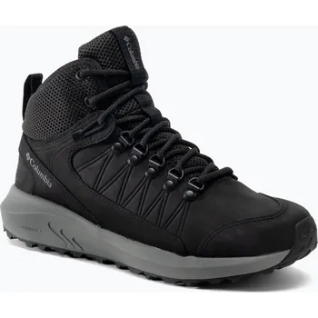 Dámská treková obuv Dámské trekové boty Columbia Trailstorm Crest Mid WP black/ti grey steel