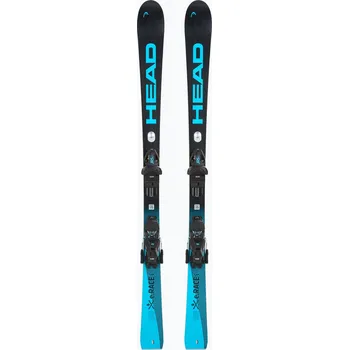 Sjezdové lyžování Dětské sjezdové lyže HEAD WC e.Race Team SW JRS + vázání Jrs 7.5 GW CA black/blue
