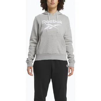 Dámská mikina Dámská mikina Reebok Identity Big Logo Fleece medium grey heather