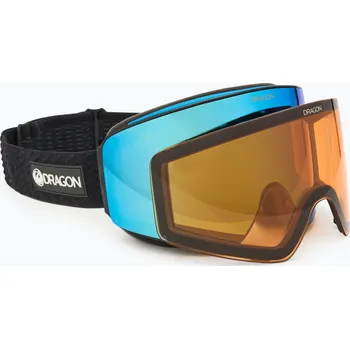Lyžařské brýle DRAGON PXV icon blue/lumalens blue ion+lumalens amber