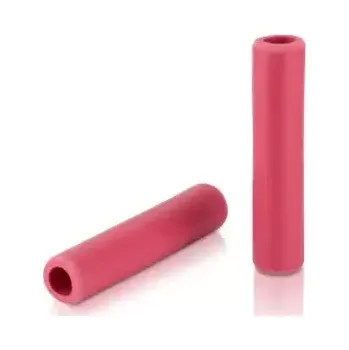 grip XLC GR-S31 130 mm silikonové gripy tmavá červená