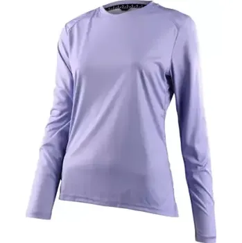 cyklistický dres Troy Lee Designs Lilium dámský dres dlouhý rukáv Lilac vel. M