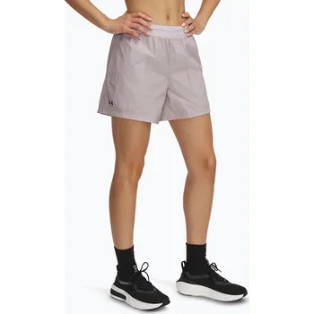 Dámské kraťasy Dámské šortky Under Armour Rival Woven gray dawn/black
