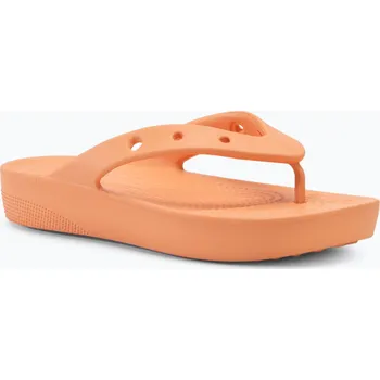 Dámské žabky Dámské žabky Crocs Classic Platform papaya