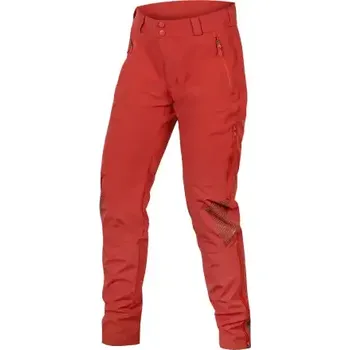 Cyklistické kalhoty Endura MT500 Spray II dámské kalhoty kajenský pepř vel. L