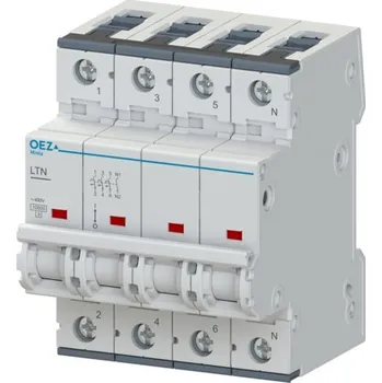Jistič Jistič LTN- 6B-3N 10kA 41815 OEZ s.r.o. 15-10-099-41815