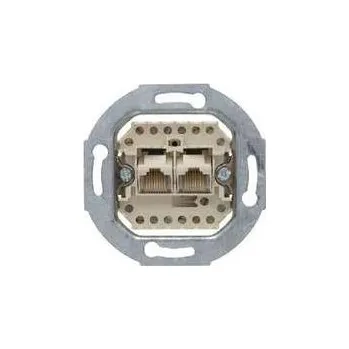 Elektrická zásuvka Zás.RJ 45, UAE 4539 2x8 BER Elektro-System-Technik 07-28-037-04539