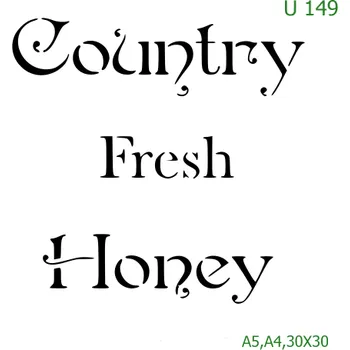 Šablona U 149 - A4 , Nelepící folie