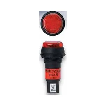 Příslušenství pro svítidlo Sv.indikace IS22-B-24V-AC/DC mod RAMI CZ s.r.o. 47-16-106-72940