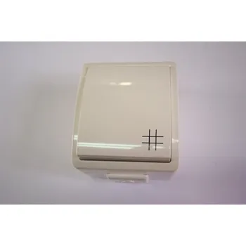 vypínač Spínač 07 PW7 MEGA - bílý IP44 TOMEX a Novák, s.r.o. 07-06-038-05110