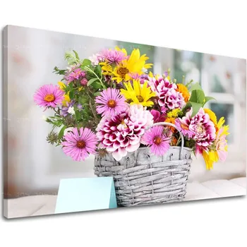 Obraz Nástěnná malba KVĚTINY KV030E11